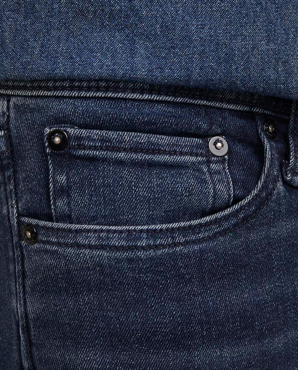 Jeans slim fit Azul-6