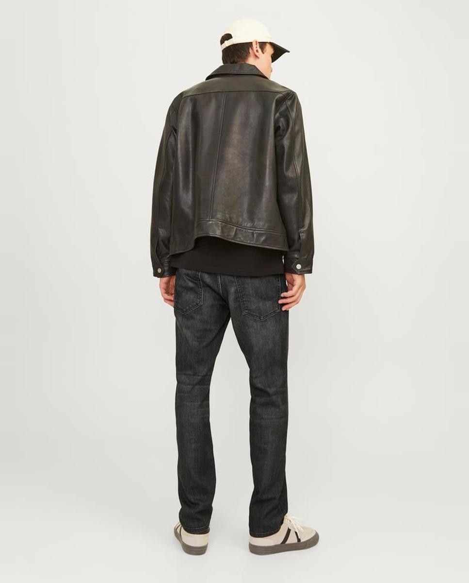 Jeans Regular Fit Preto-3