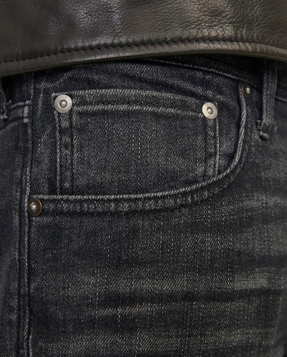 Jeans Regular Fit Preto-5