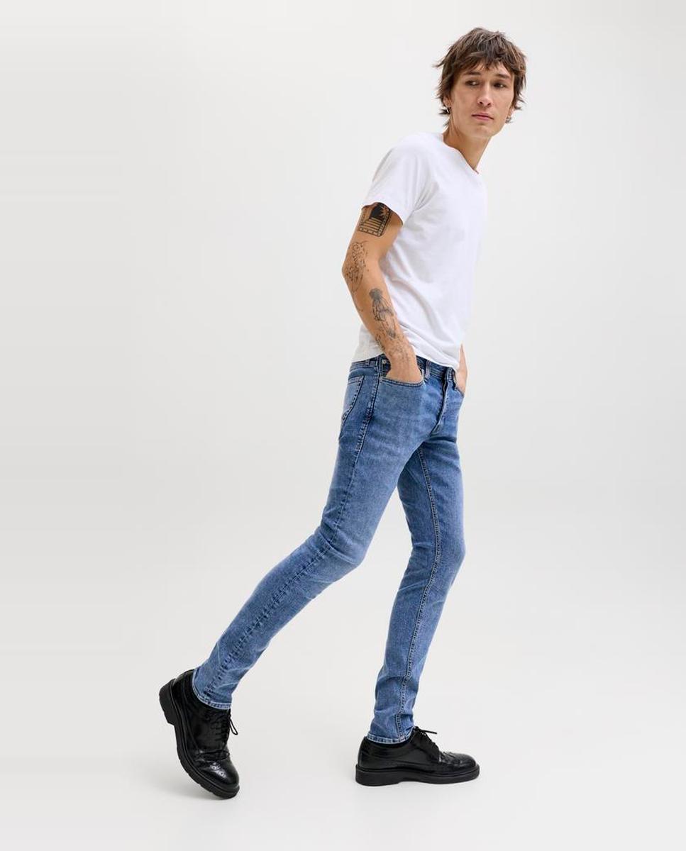 Jeans Stretch Slim Fit Azul-4