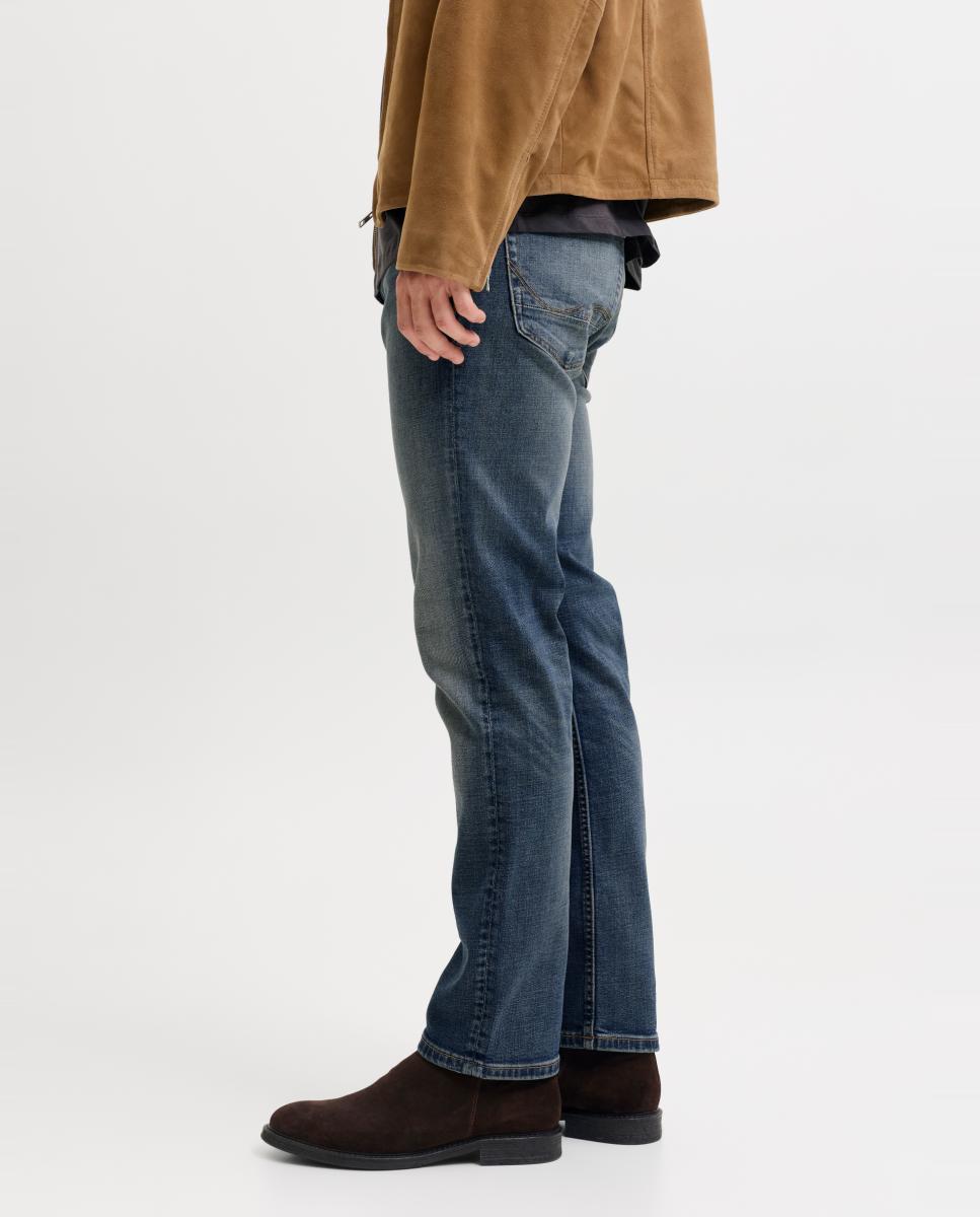 Jeans Relaxed Fit Azul-5