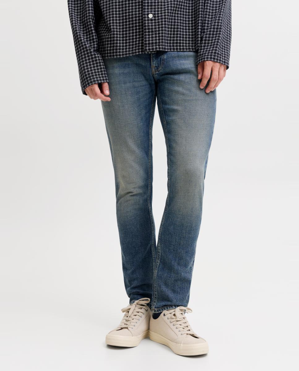 Jeans slim fit Azul-2