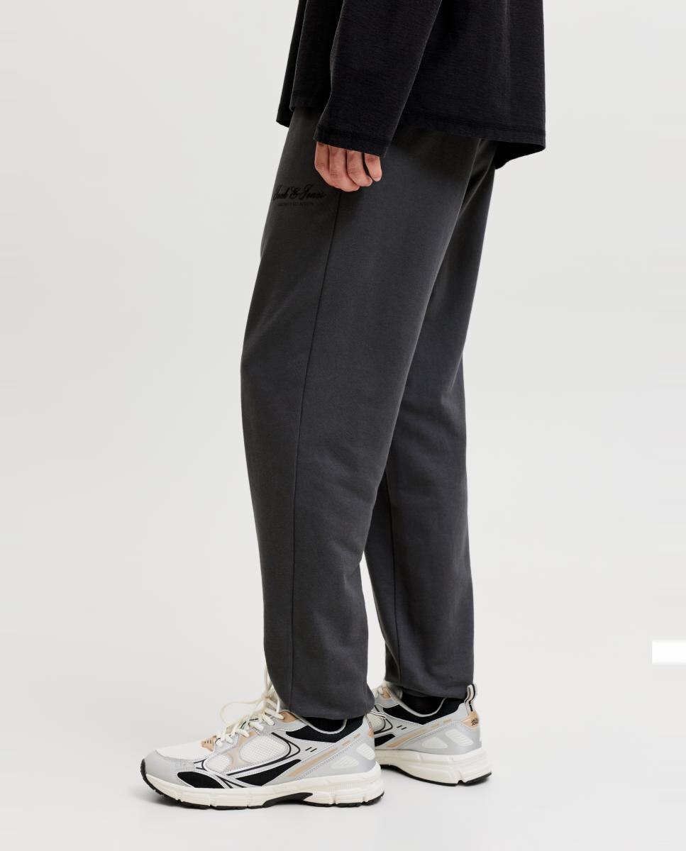 Pantalón jogger de hombre regular fit con cintura ajustable - Jack & Jones - Gris Gris-4