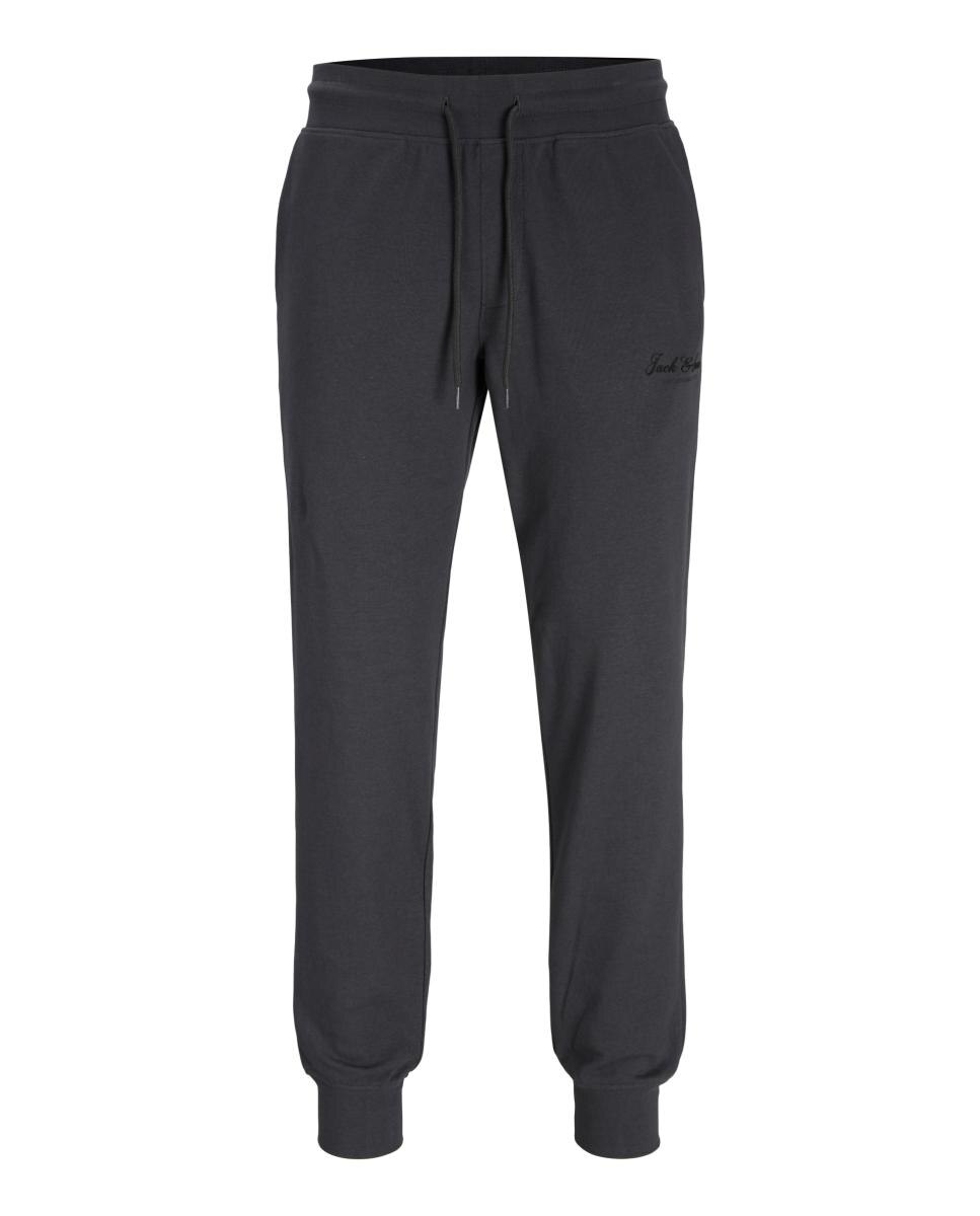Pantalón jogger de hombre regular fit con cintura ajustable - Jack & Jones - Gris Gris-6