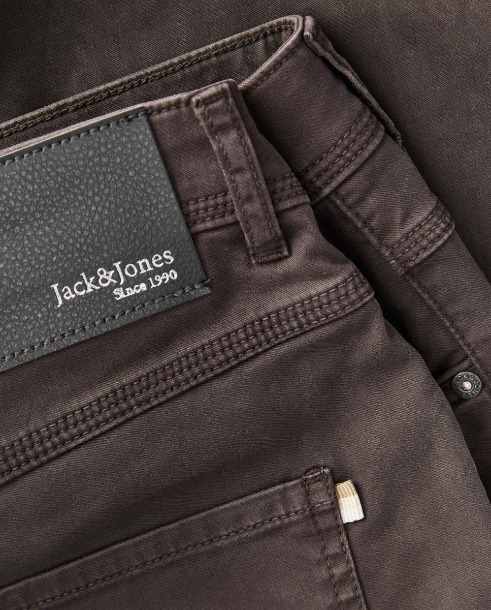 Pantalón de hombre regular fit - Jack & Jones - Marrón Marrón-4