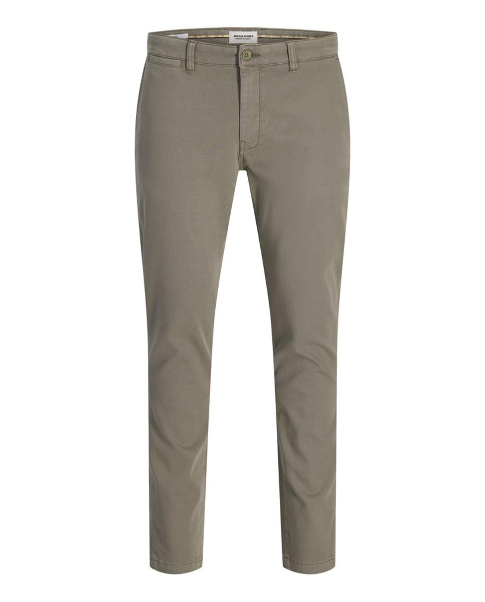Chino de hombre slim fit - Jack & Jones - Kaki Kaki-5
