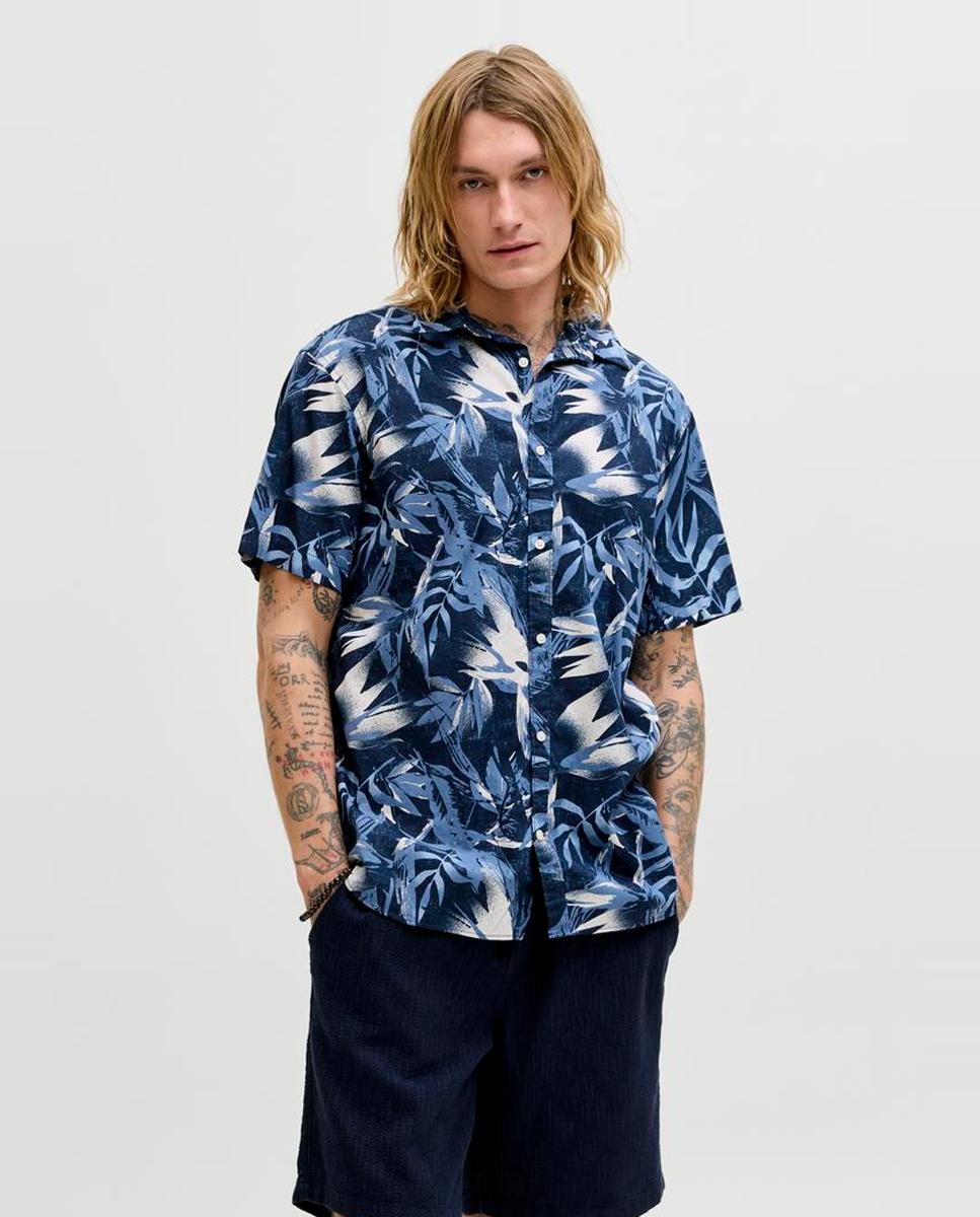 Imagem 0 de Camisa Estampada de Manga Curta