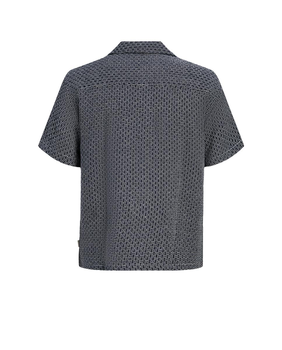 Camisa resort de hombre manga corta - Jack & Jones - Azul marino Azul marino-7