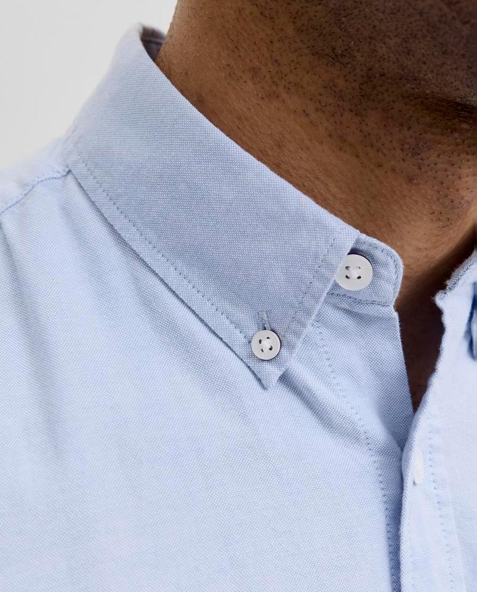 Camisa Oxford de hombre - Jack & Jones - Azul claro Azul claro-5
