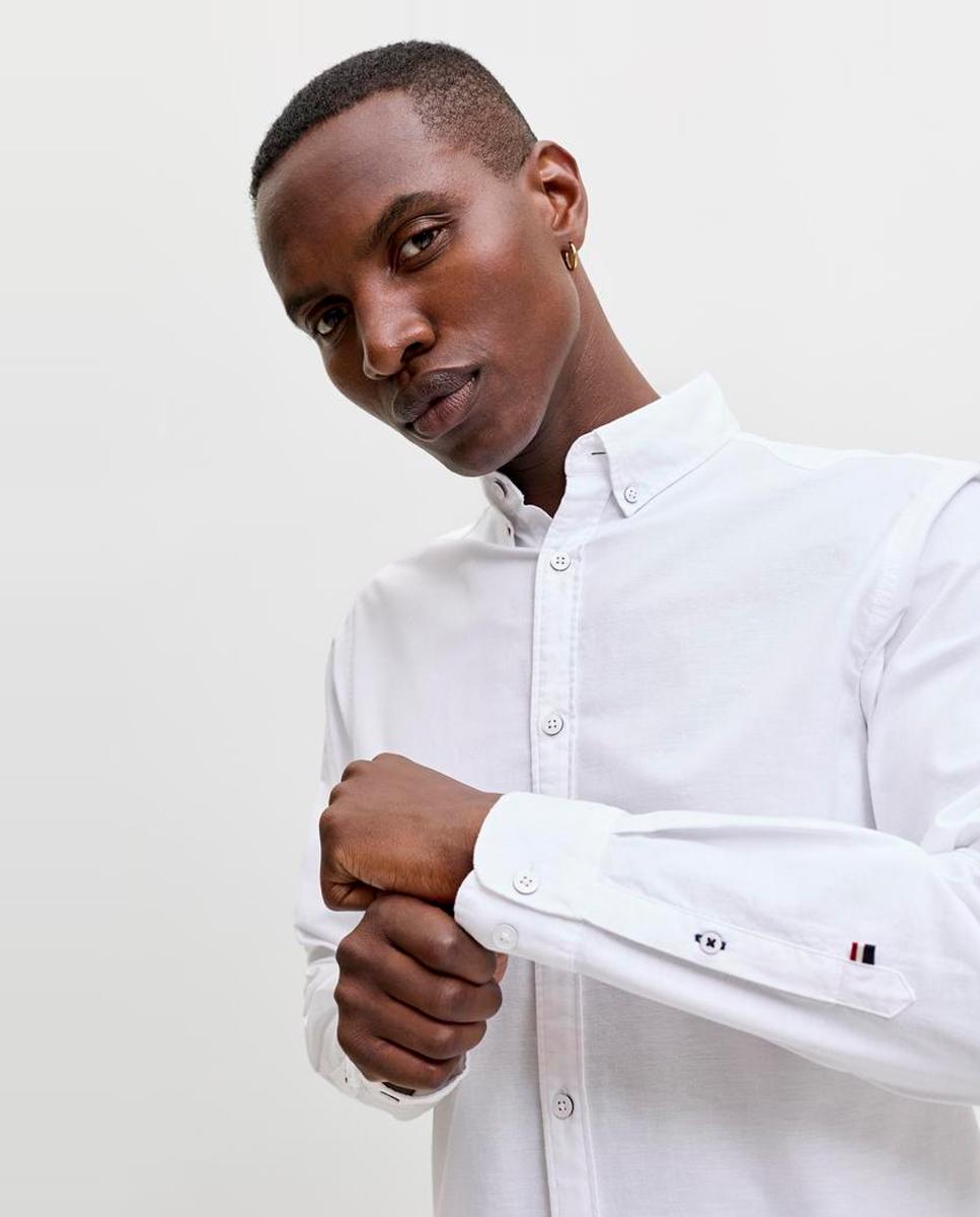 Camisa Oxford Branco-3
