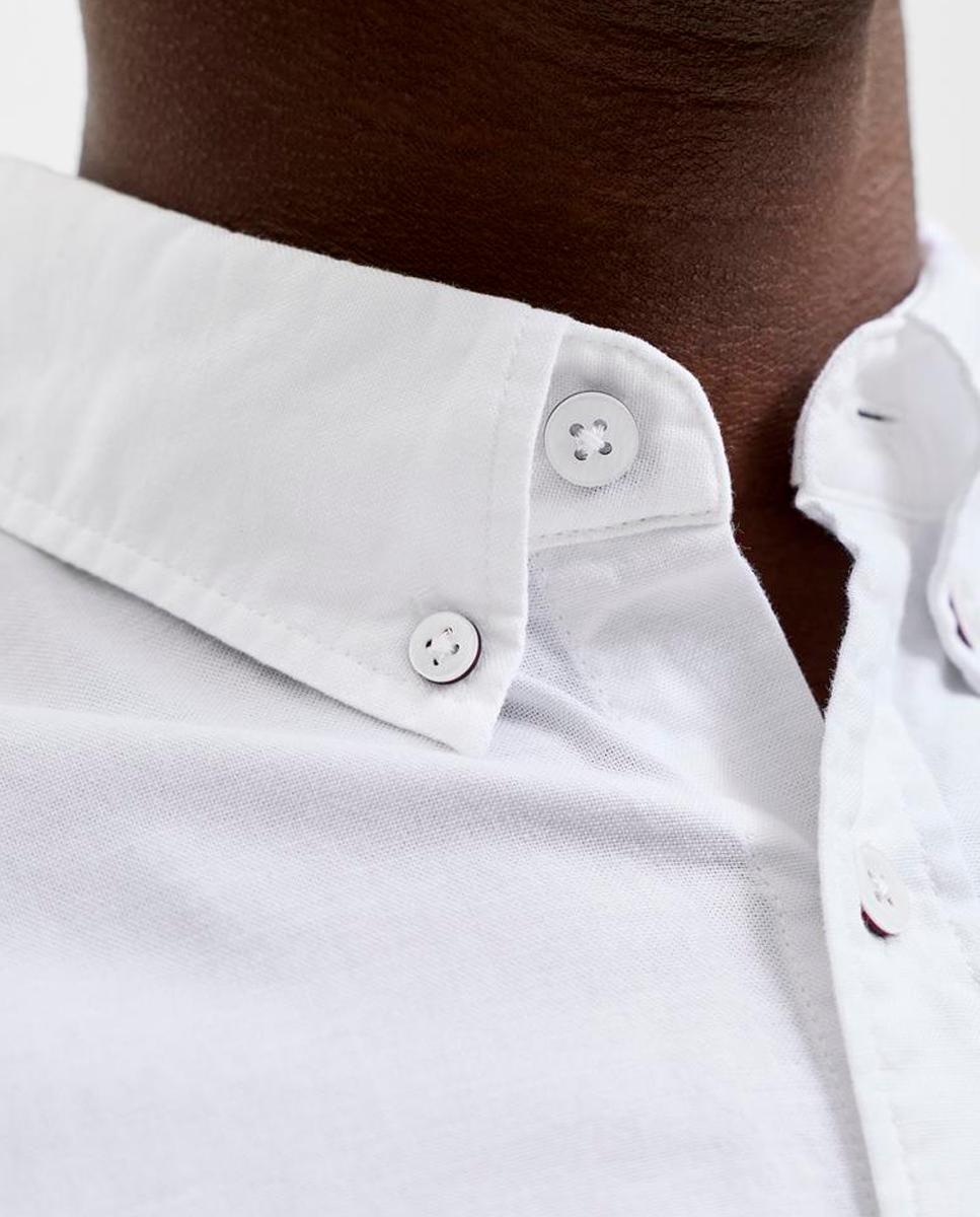 Camisa Oxford Branco-4