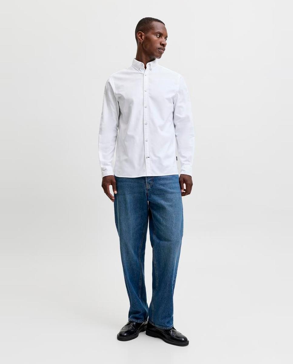 Camisa Oxford Branco-8