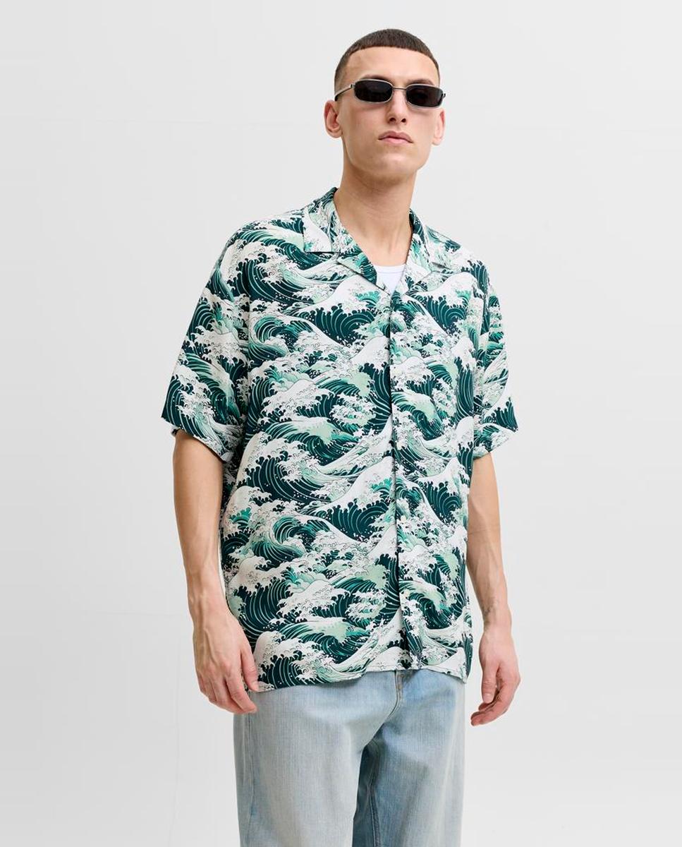Imagem 0 de Camisa Resort de Manga Curta