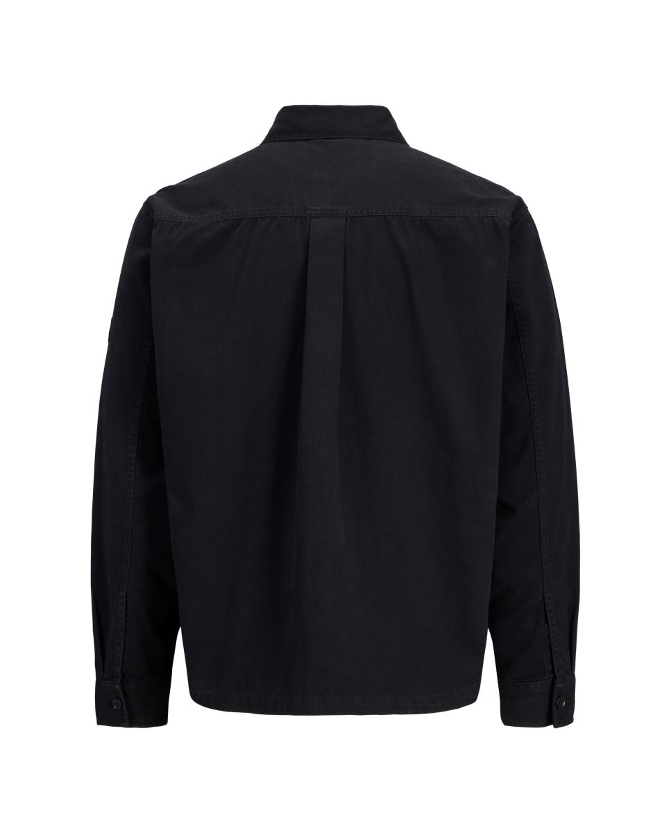 Sobrecamisa de hombre relaxed fit - Jack & Jones - Negro Negro-2