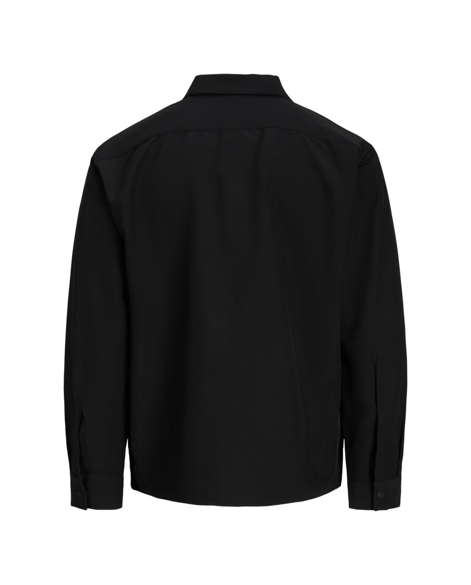 Sobrecamisa de hombre relaxed fit con cremallera - Jack & Jones - Negro Negro-2
