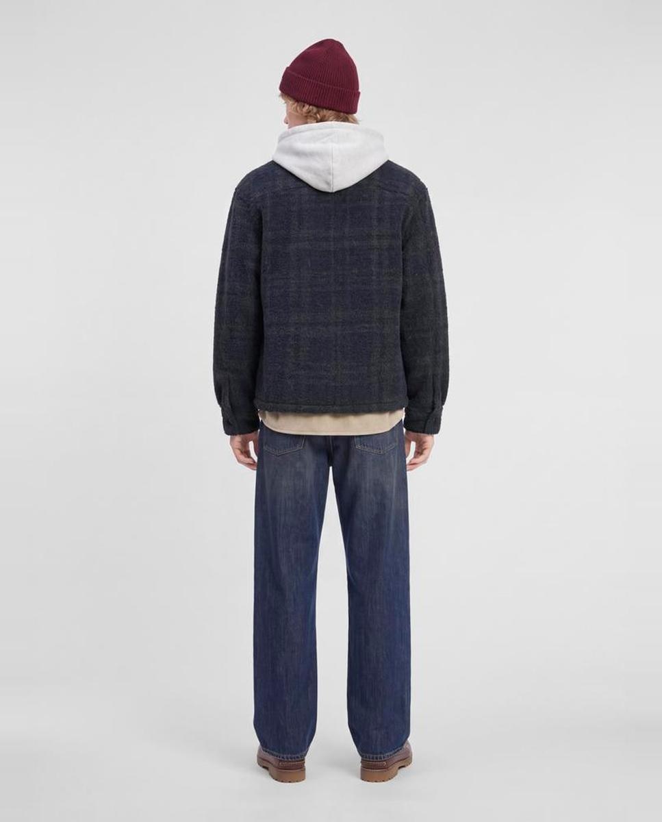 Imagen 2 de Sobrecamisa teddy de hombre - Jack & Jones - Azul marino Azul marino