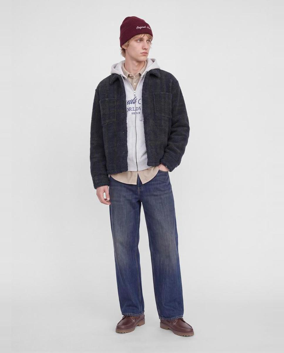 Imagen 6 de Sobrecamisa teddy de hombre - Jack & Jones - Azul marino Azul marino