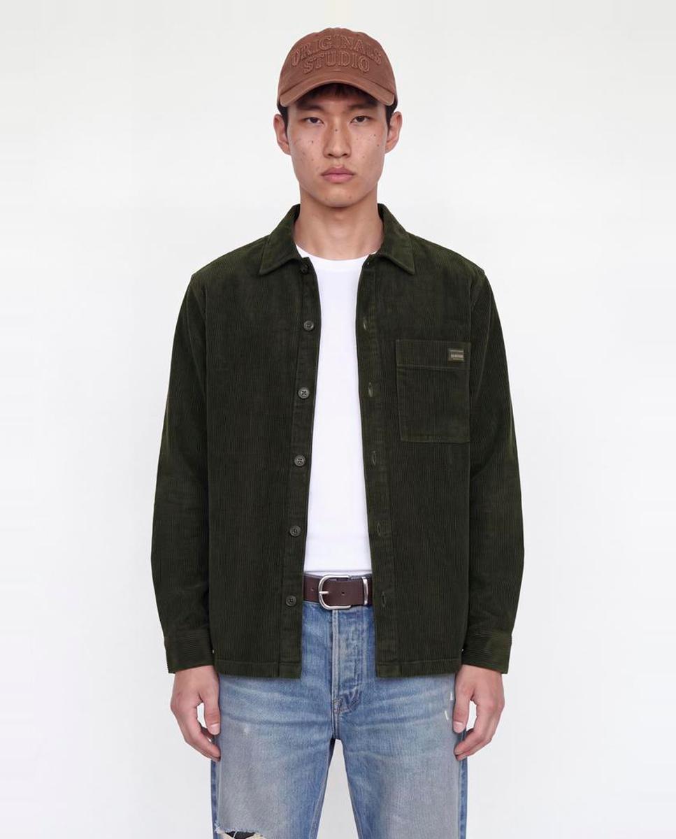 Imagen 1 de Sobrecamisa de pana de hombre - Jack & Jones - Verde Verde