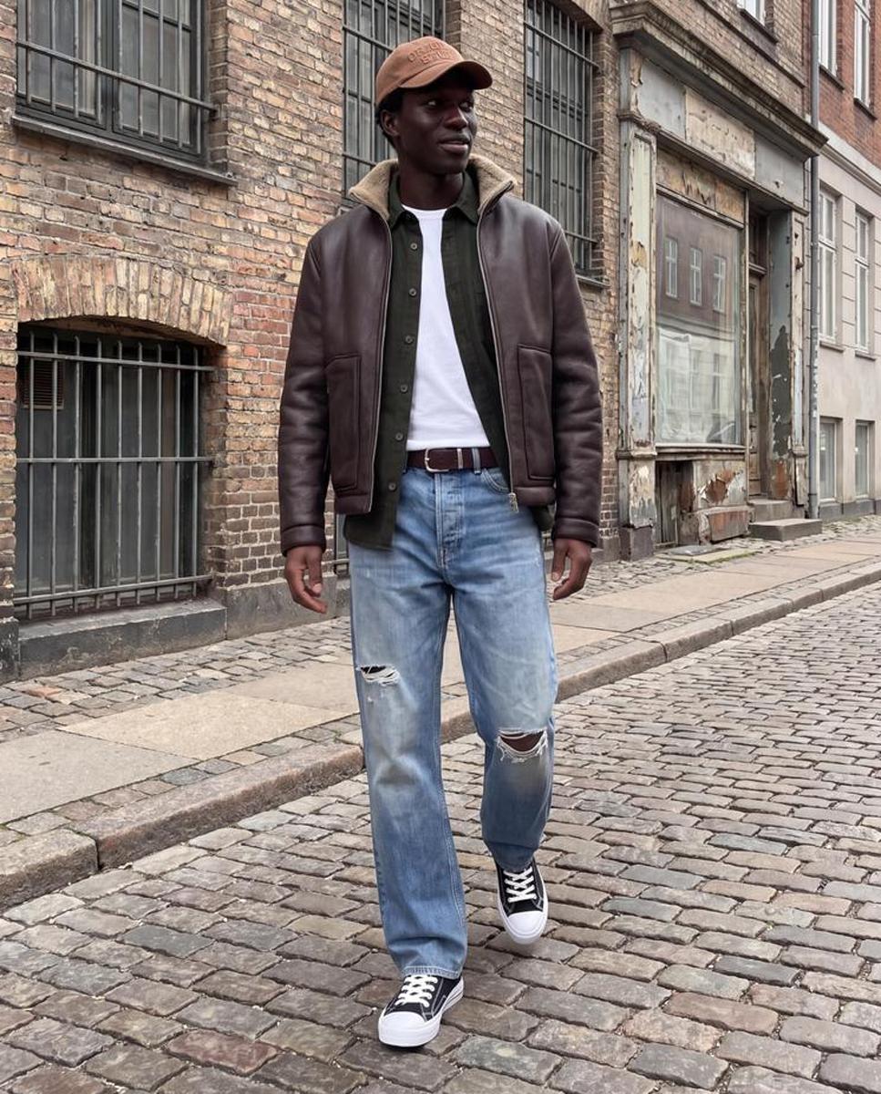 Imagen 4 de Sobrecamisa de pana de hombre - Jack & Jones - Verde Verde