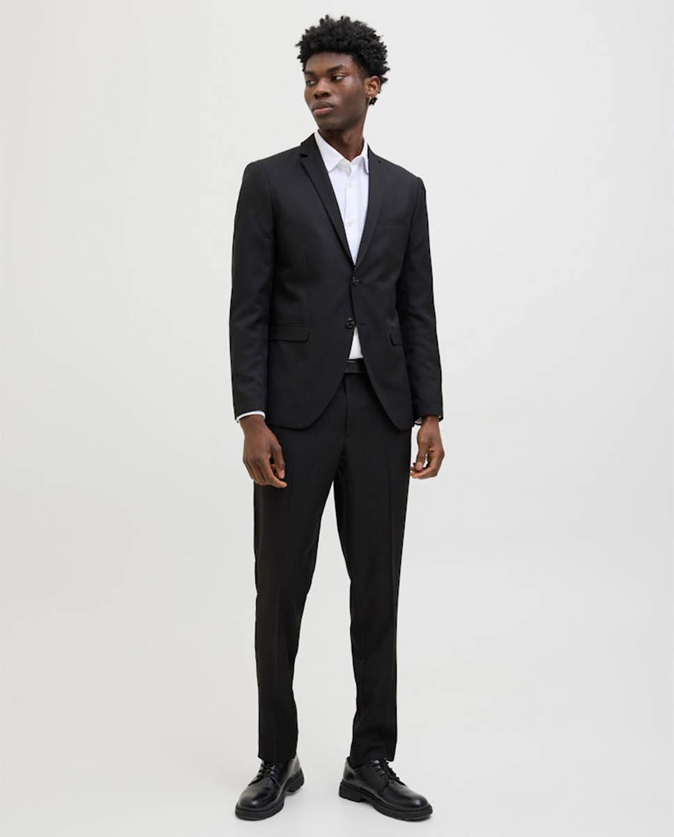 Traje de dos piezas slim de hombre - Jack & Jones - Negro Negro-3