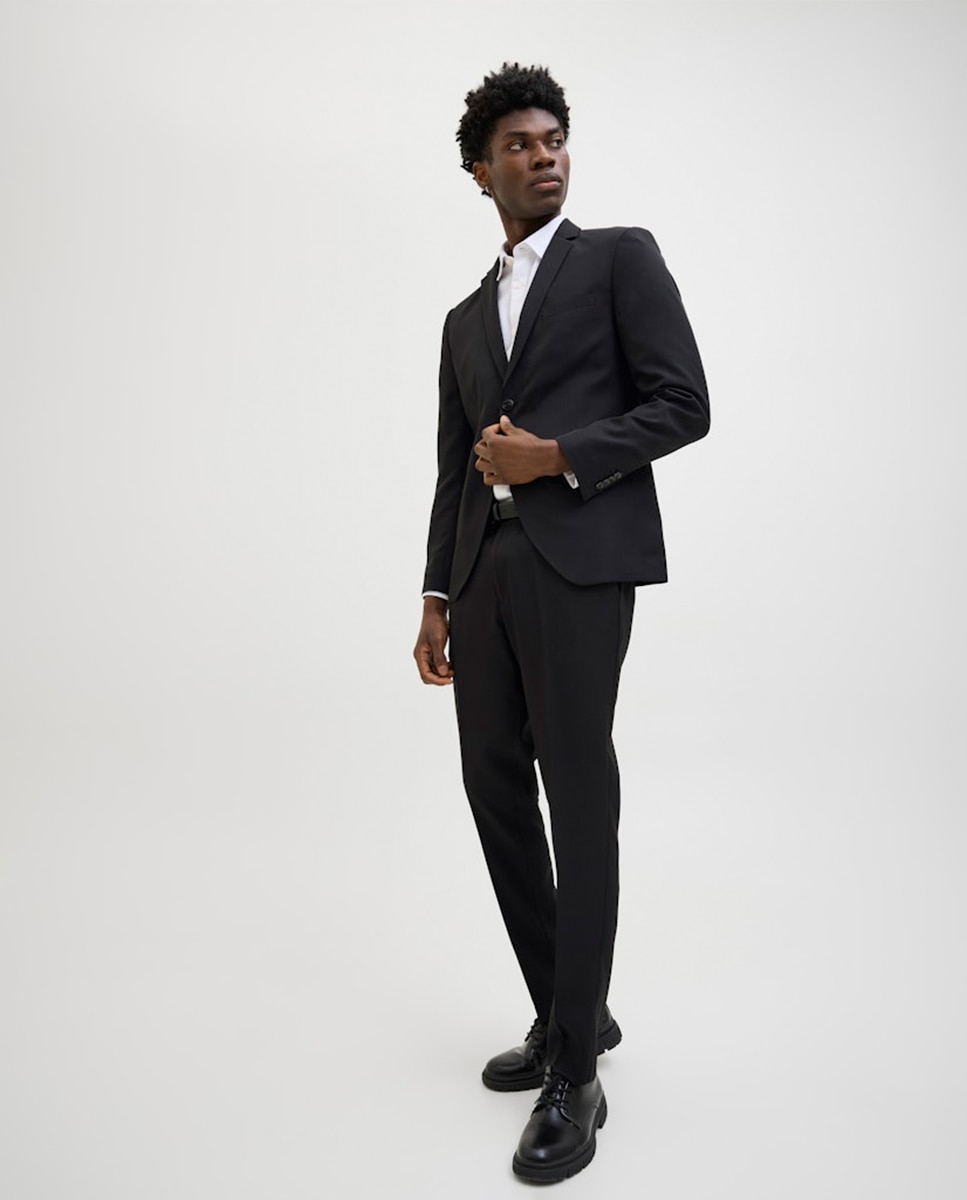 Traje de dos piezas slim de hombre - Jack & Jones - Negro Negro-9
