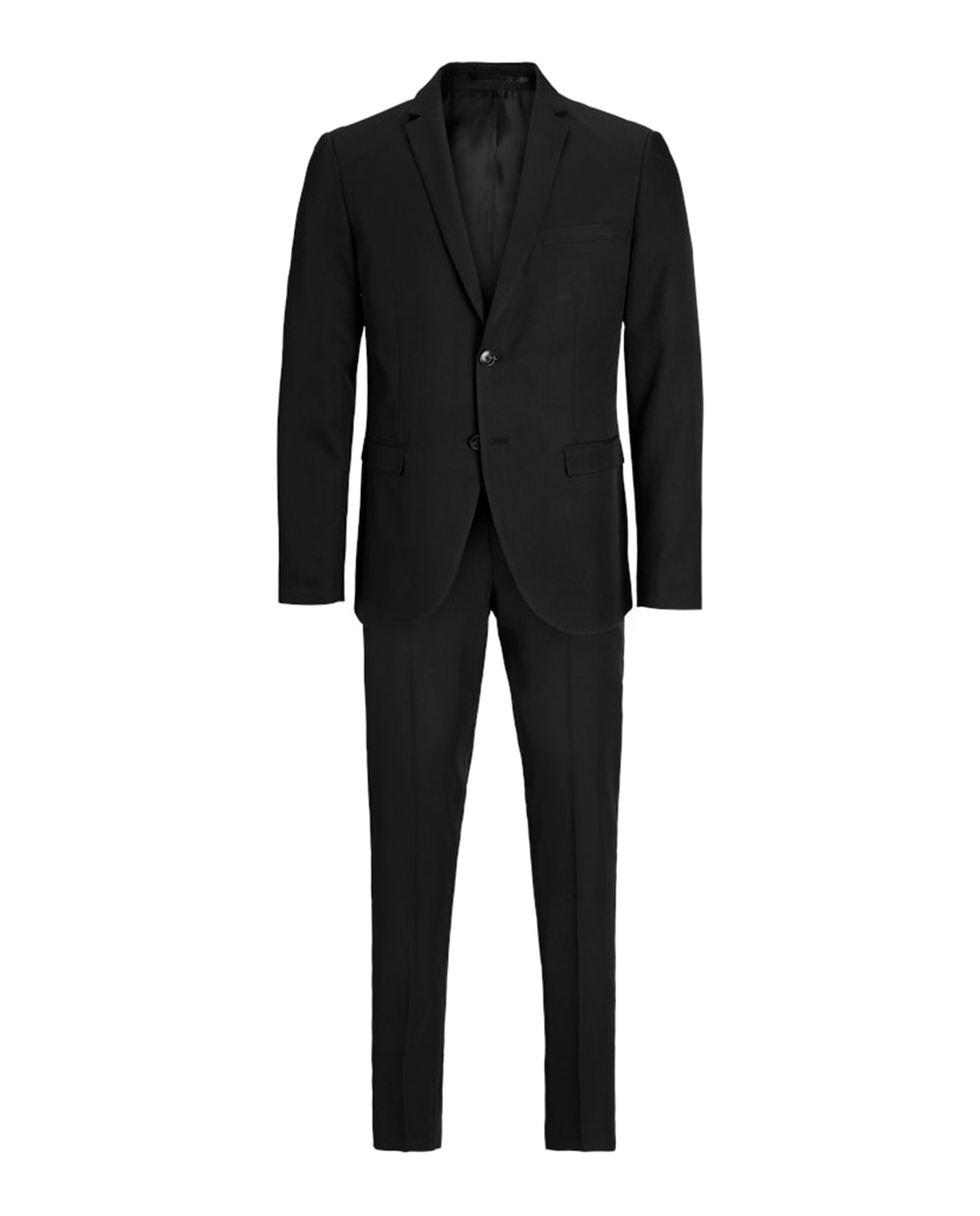 Traje de dos piezas slim de hombre - Jack & Jones - Negro Negro-7