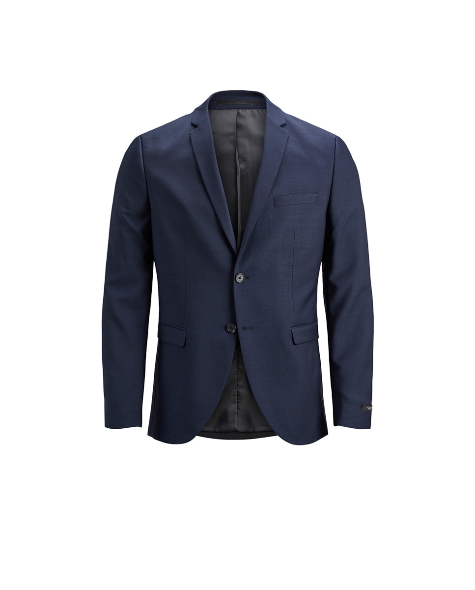 Blazer azul-marinho slim Azul-marinho-6