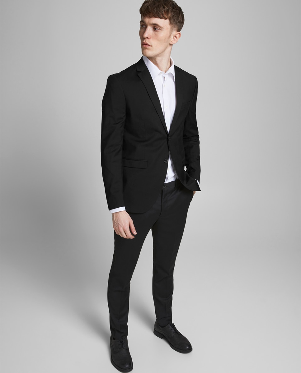 Traje de dos piezas de hombre - Jack & Jones - Negro Negro-3