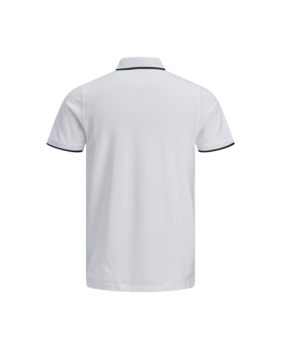 Polo de hombre slim - Jack & Jones - Blanco Blanco-7