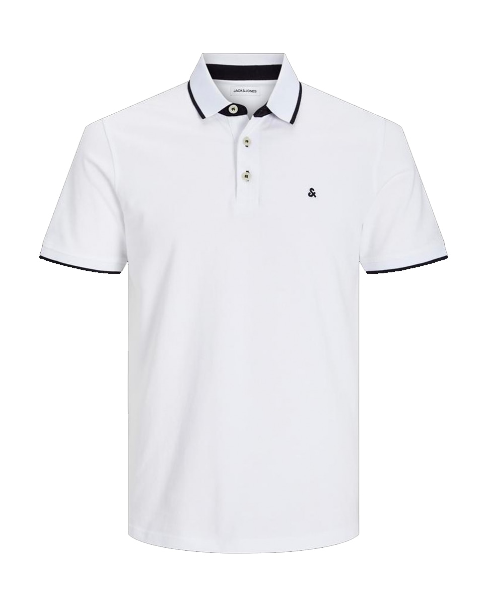 Polo de hombre slim - Jack & Jones - Blanco Blanco-8