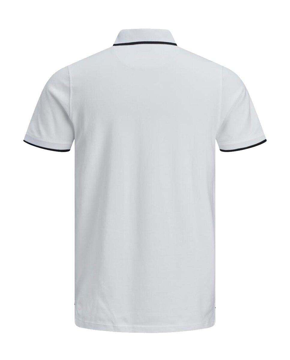 Polo de hombre slim - Jack & Jones - Blanco Blanco-9