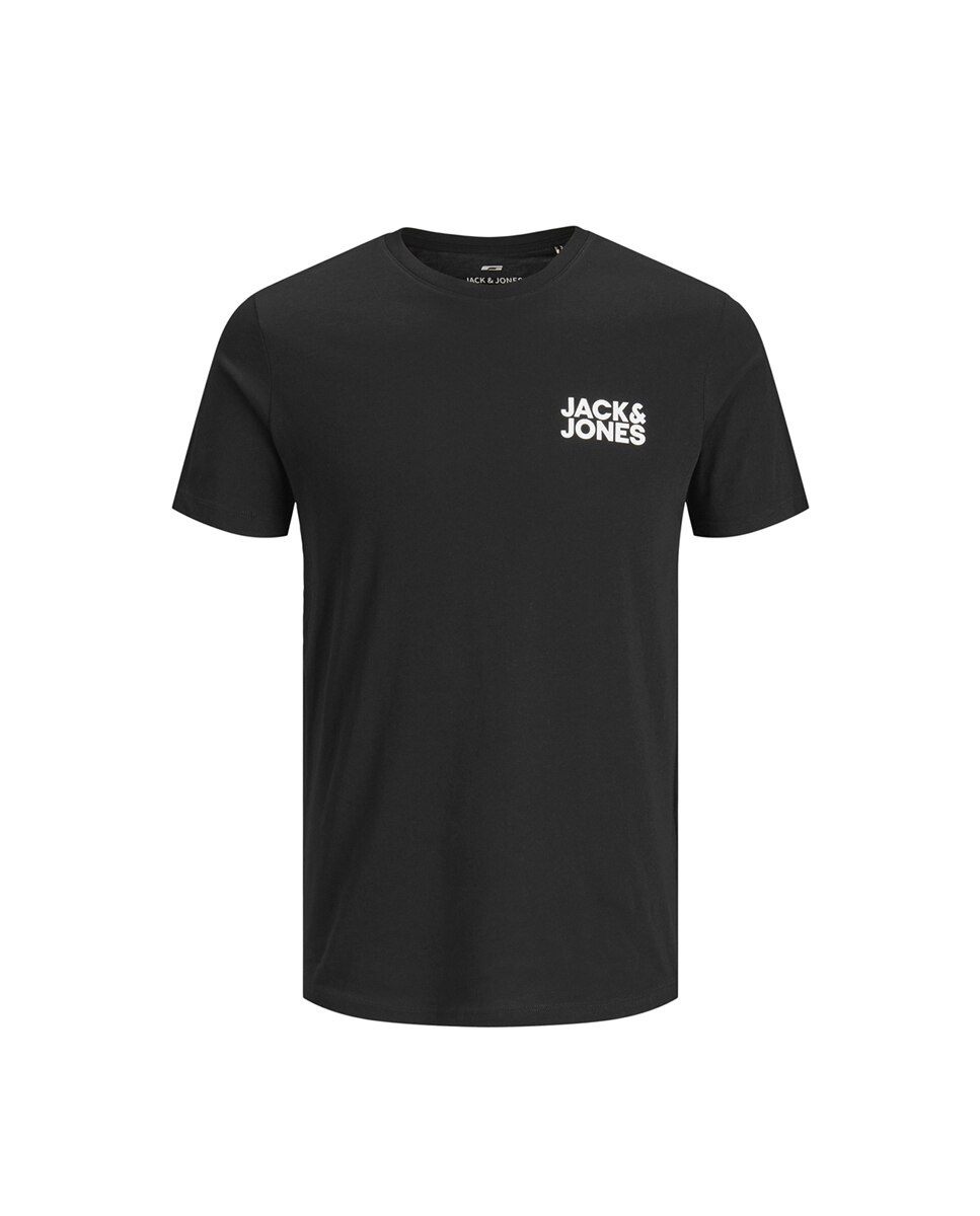 T-shirt de Manga Curta Preto-6