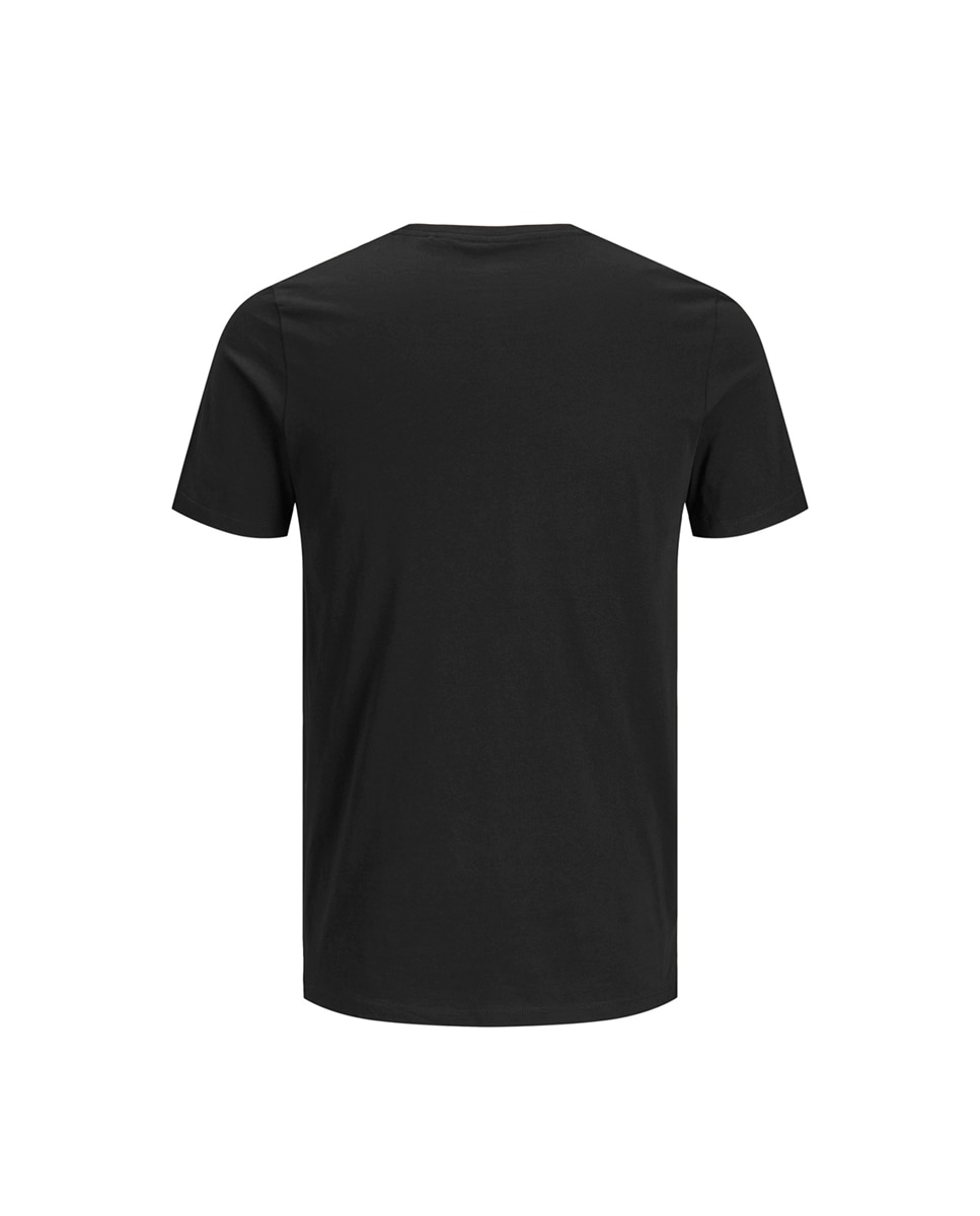 T-shirt de Manga Curta Preto-7