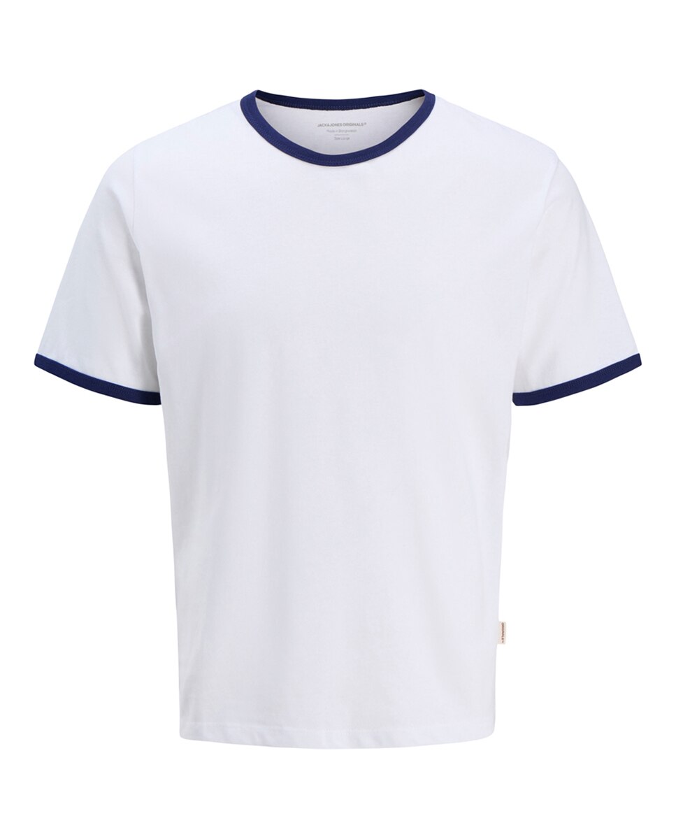 T-shirt Lisa com Manga Curta Branco-7