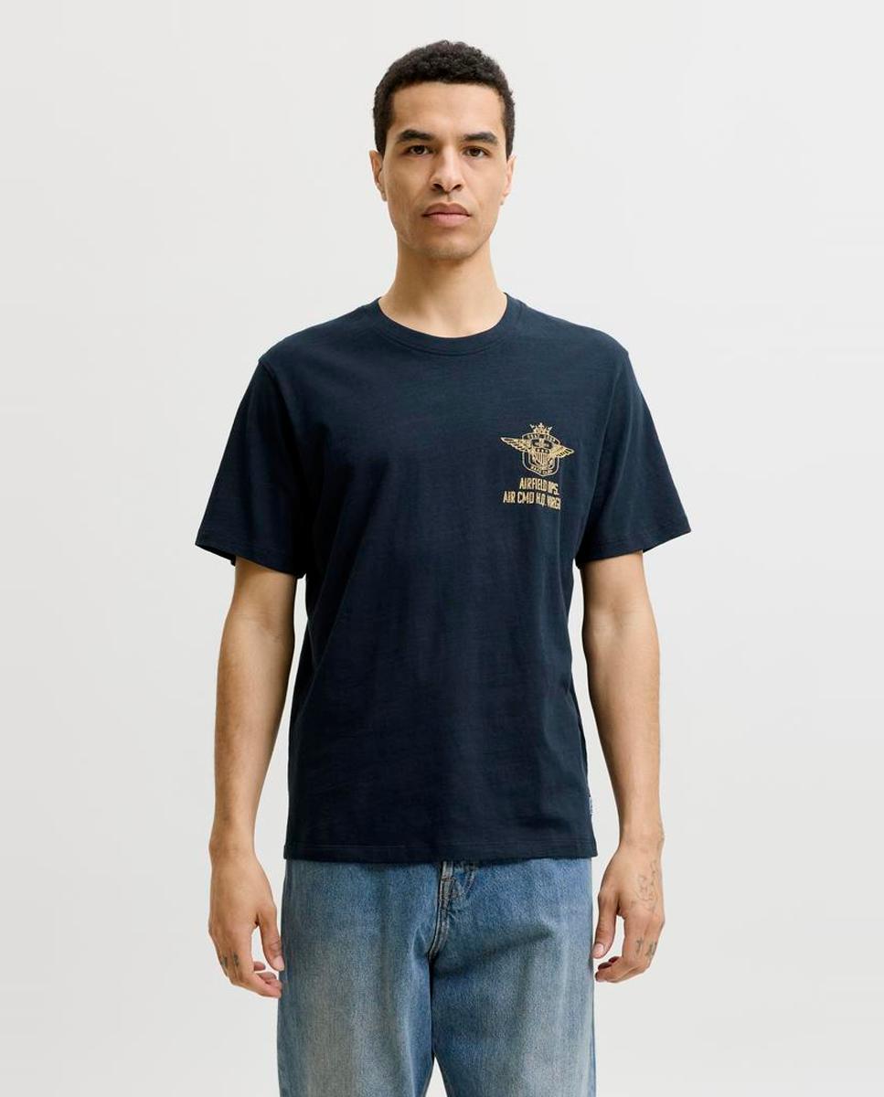 Imagem 0 de T-shirt de manga curta com logótipo à frente