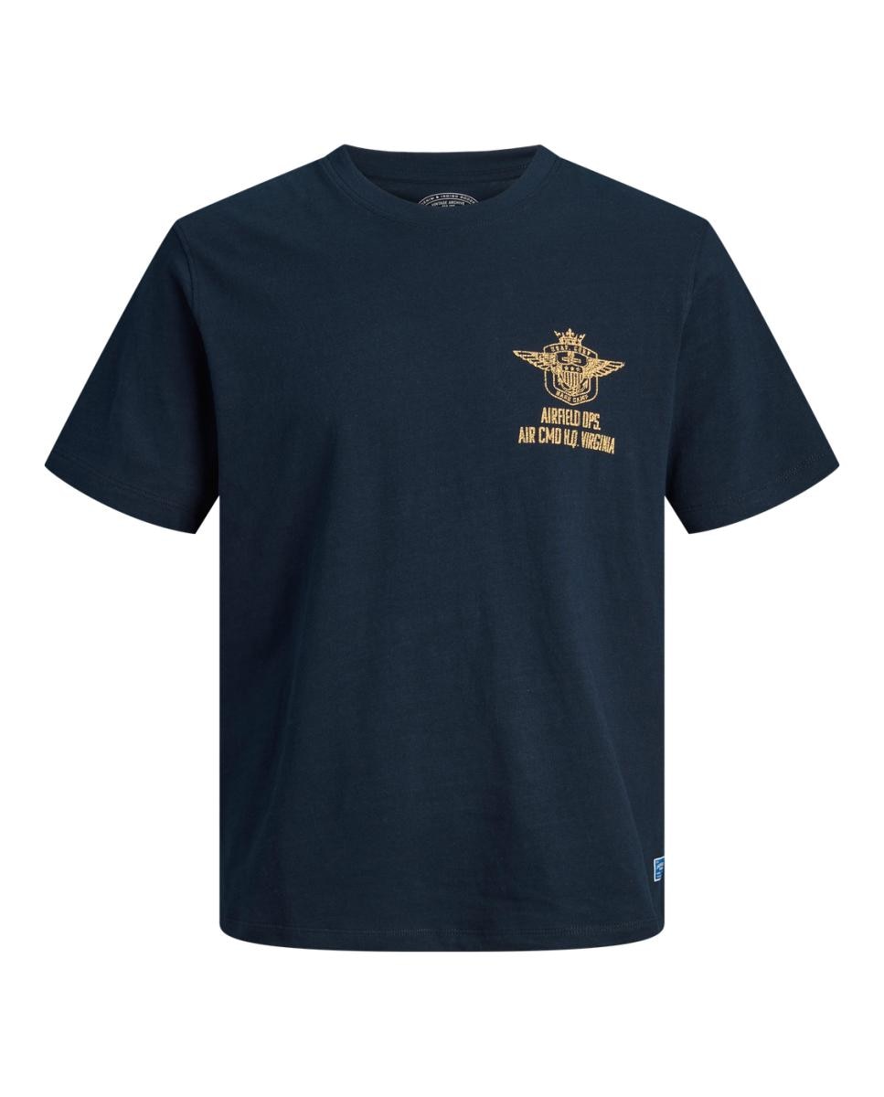 Imagem 0 de T-shirt de manga curta com logótipo à frente