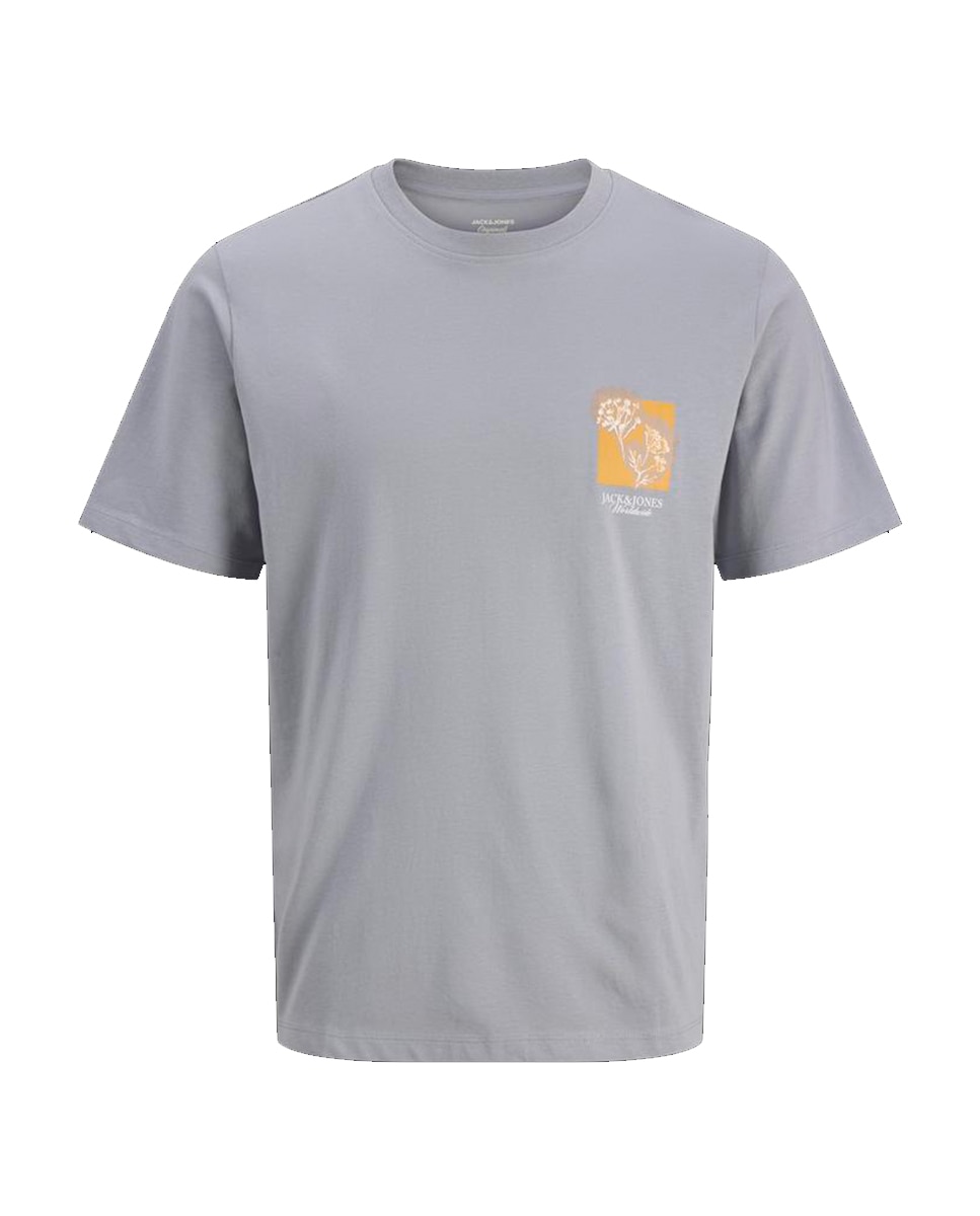 Imagem 0 de T-shirt de Manga Curta com Estampado Lateral