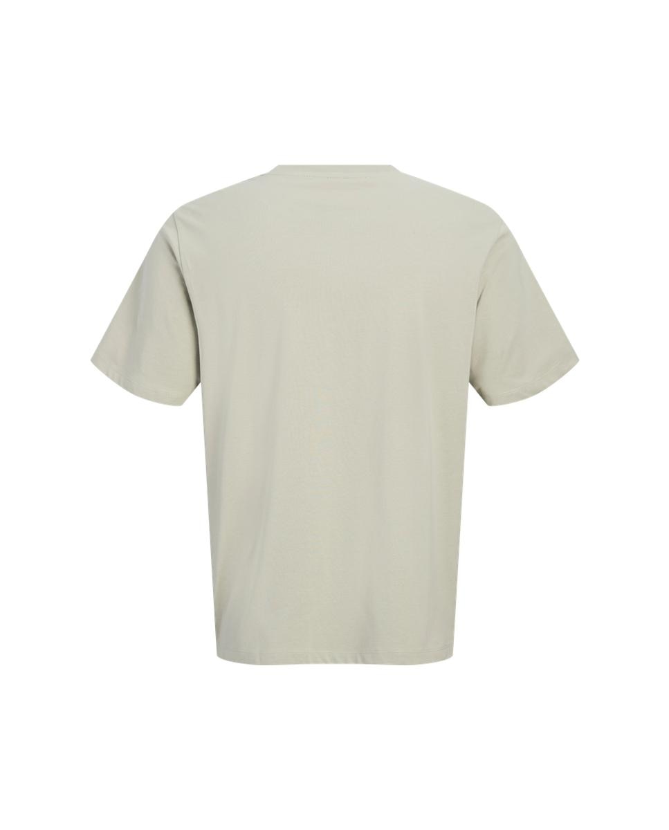 T-shirt de Manga Curta com Estampado Lateral Verde-7