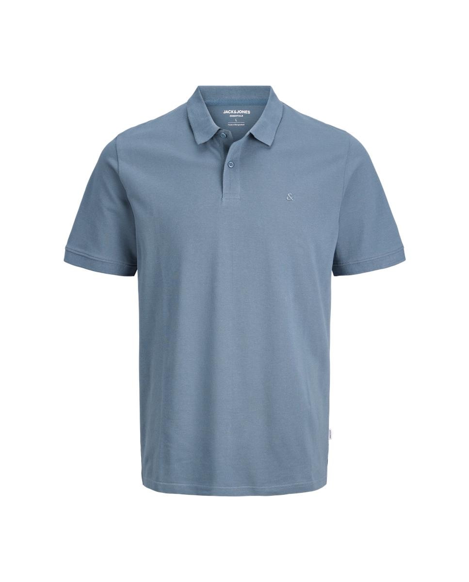 Polo de hombre slim negro de manga corta - Jack & Jones - Azul Azul-6