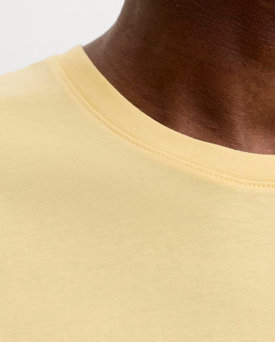 T-shirt com manga curta Amarelo-5