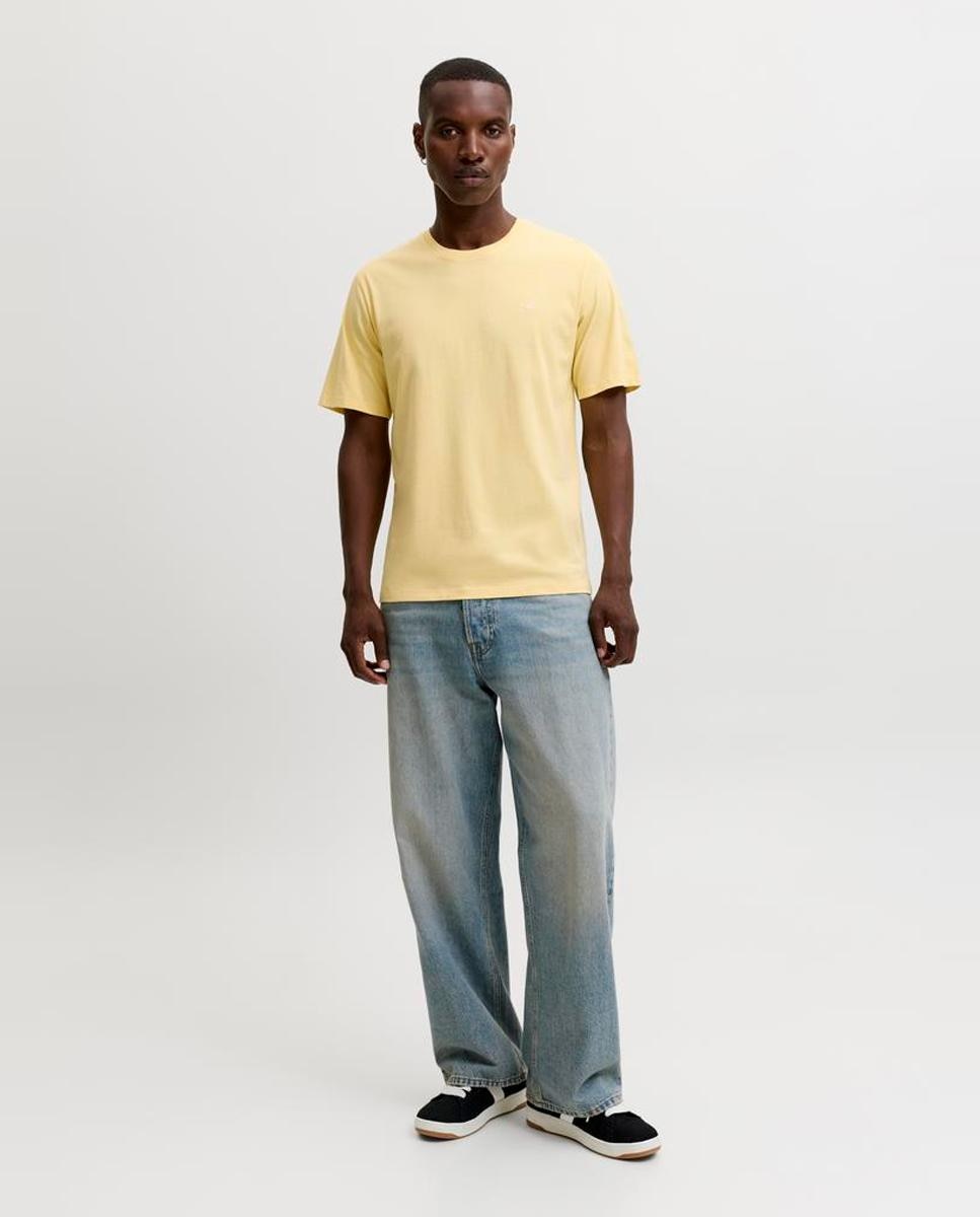 T-shirt com manga curta Amarelo-8
