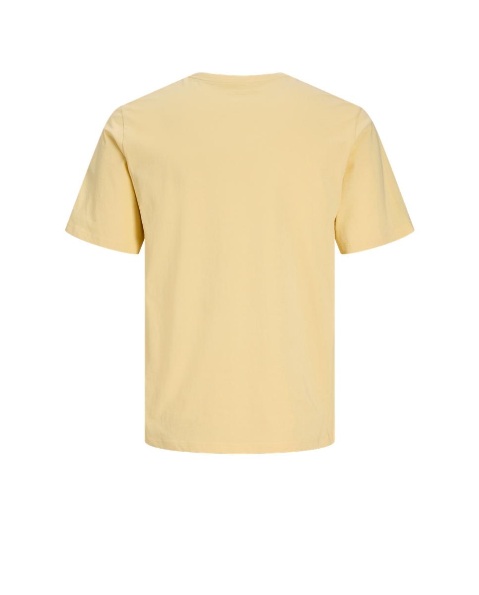 T-shirt com manga curta Amarelo-7