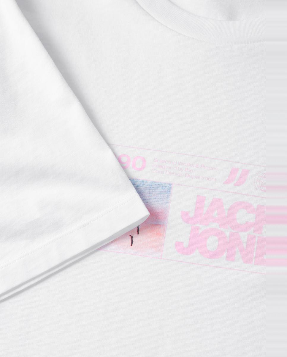 T-shirt de homem de manga curta Branco-6