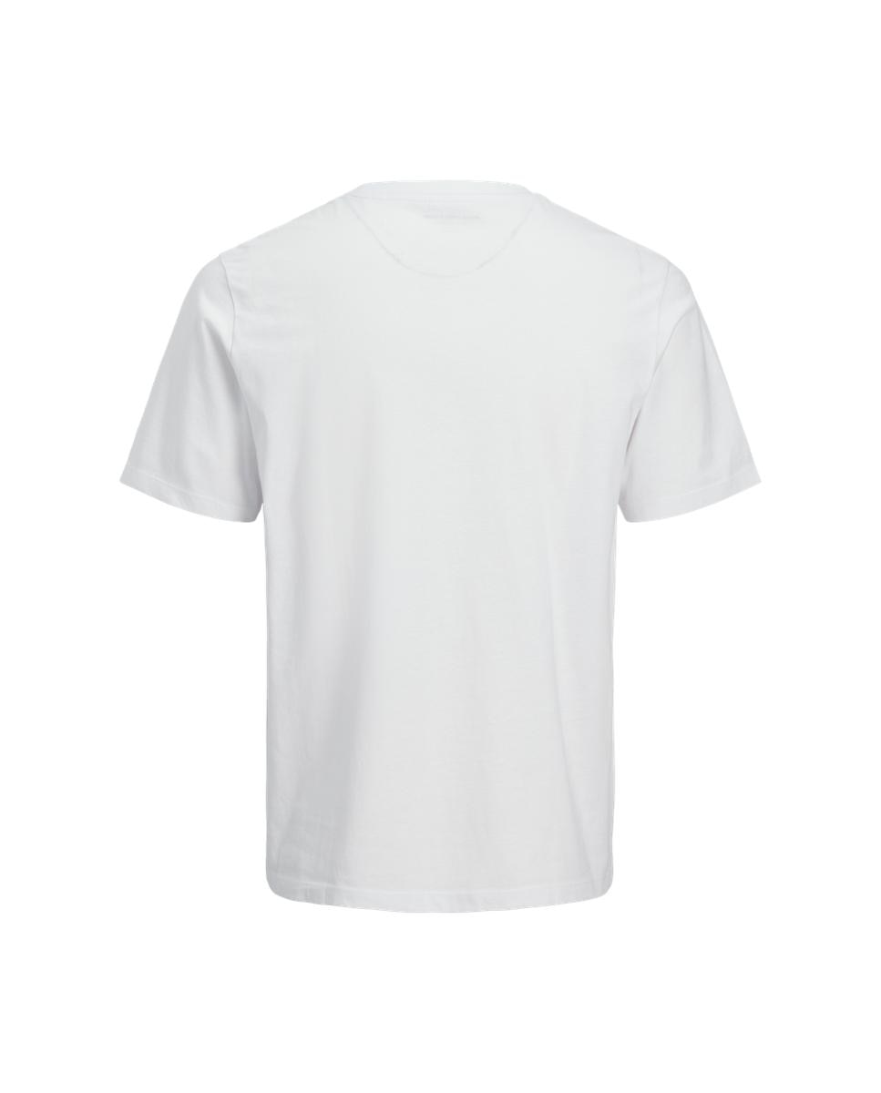 T-shirt de homem de manga curta Branco-8