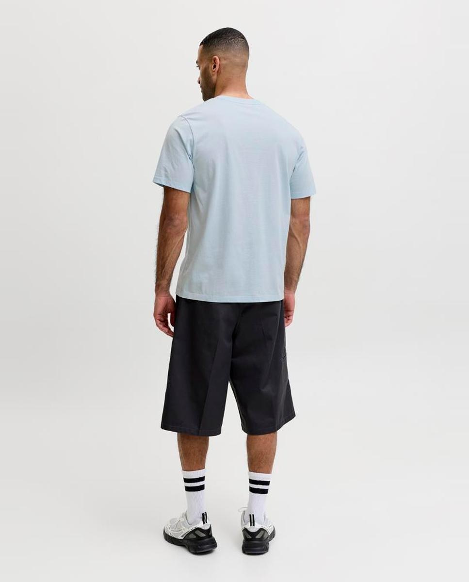 Camiseta de hombre de manga corta - Jack & Jones - Azul claro Azul claro-2