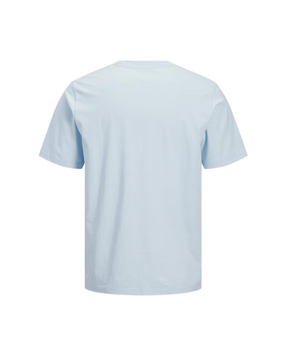 Camiseta de hombre de manga corta - Jack & Jones - Azul claro Azul claro-7