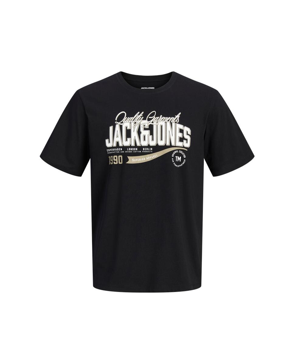 Camiseta de hombre de manga corta - Jack & Jones - Negro Negro-6