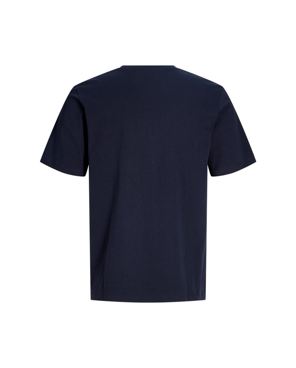 Camiseta de hombre de manga corta - Jack & Jones - Azul marino Azul marino-7
