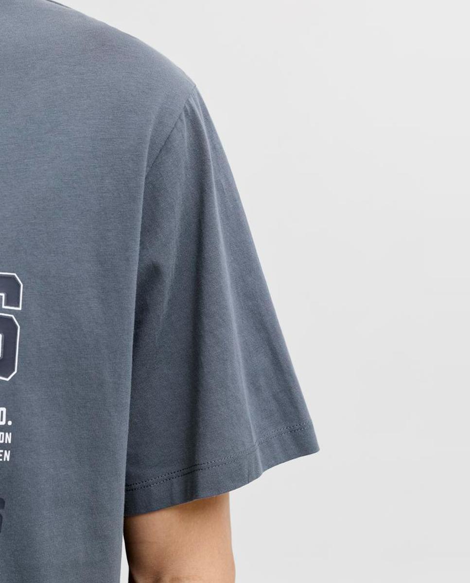 Camiseta de hombre de manga corta - Jack & Jones - Azul Azul-4