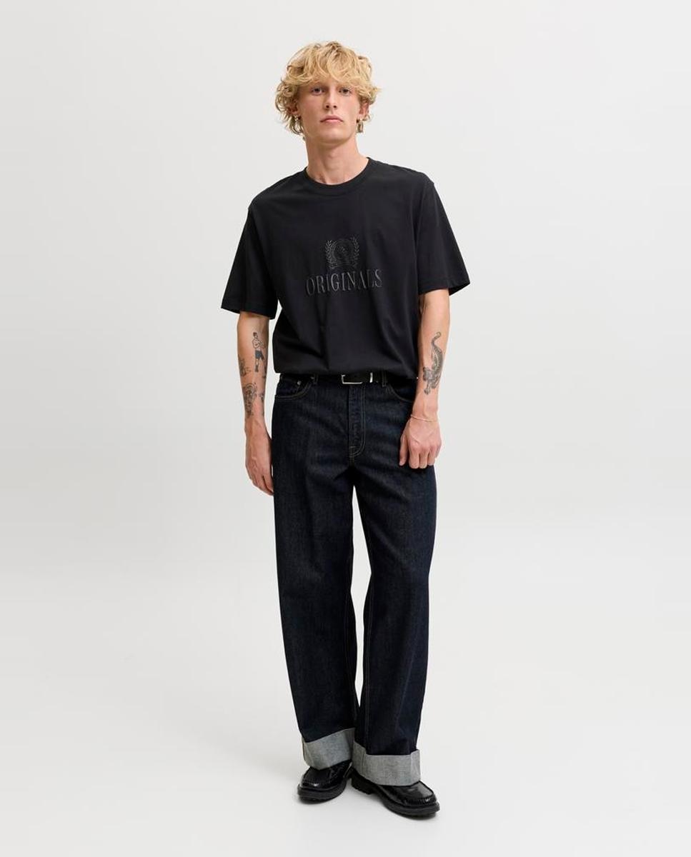 Camiseta de hombre de manga corta - Jack & Jones - Negro Negro-8